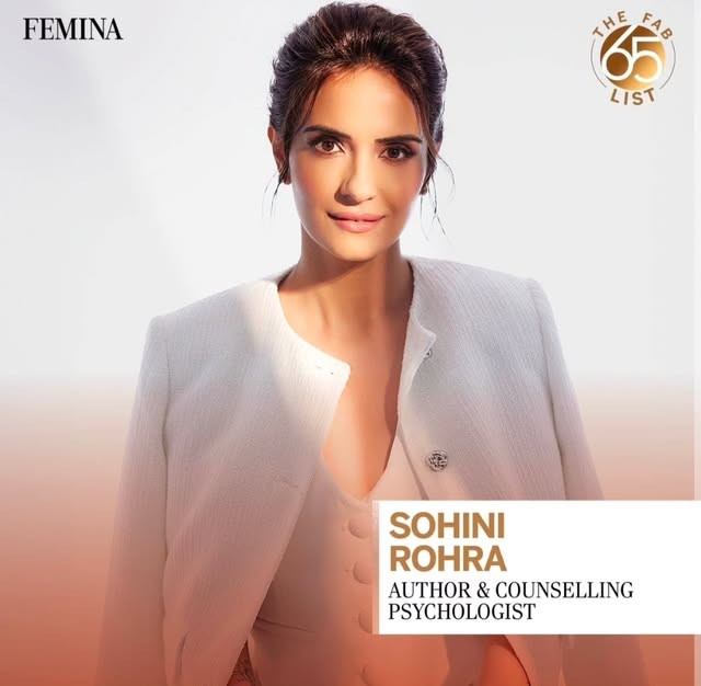 Sohini Rohra, author and counselling psychologist